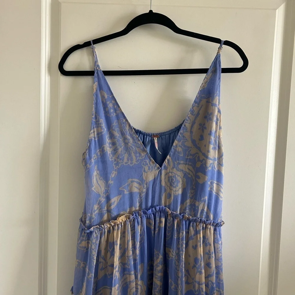 NWOT Free People Julianna Tiered Maxi